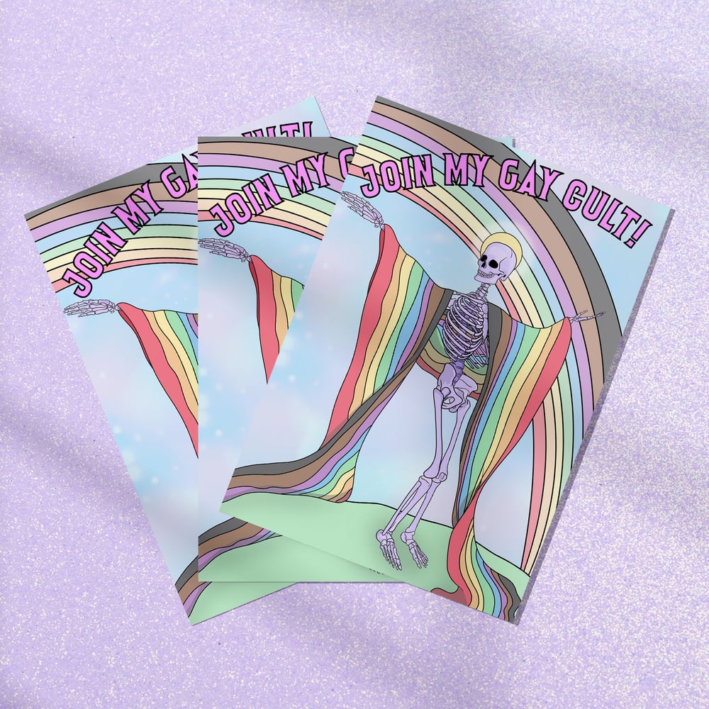 Image of Join My Gay Cult Art Print