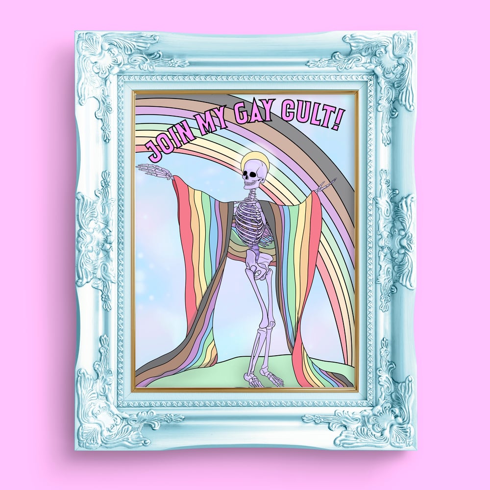 Image of Join My Gay Cult Art Print
