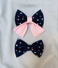 Image 1 of Navy Sweetheart Sailor Bow / Bow Tie
