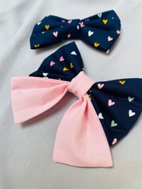 Image 3 of Navy Sweetheart Sailor Bow / Bow Tie