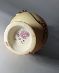 Image 5 of Royal Worcester Miniature Pierced Handle Vase #1
