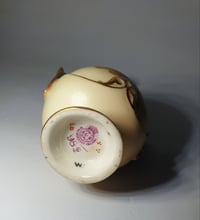 Image 5 of Royal Worcester Miniature Pierced Handle Vase #2