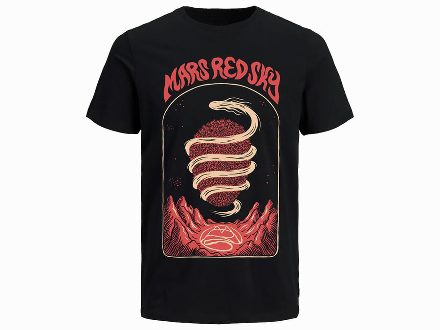 Image of MARS RED SKY T-SHIRT ORPHIC EGG