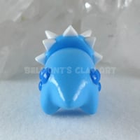 Image 5 of Blue "Kawaii" mini Triceratops