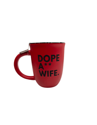 Red Mug (black print)