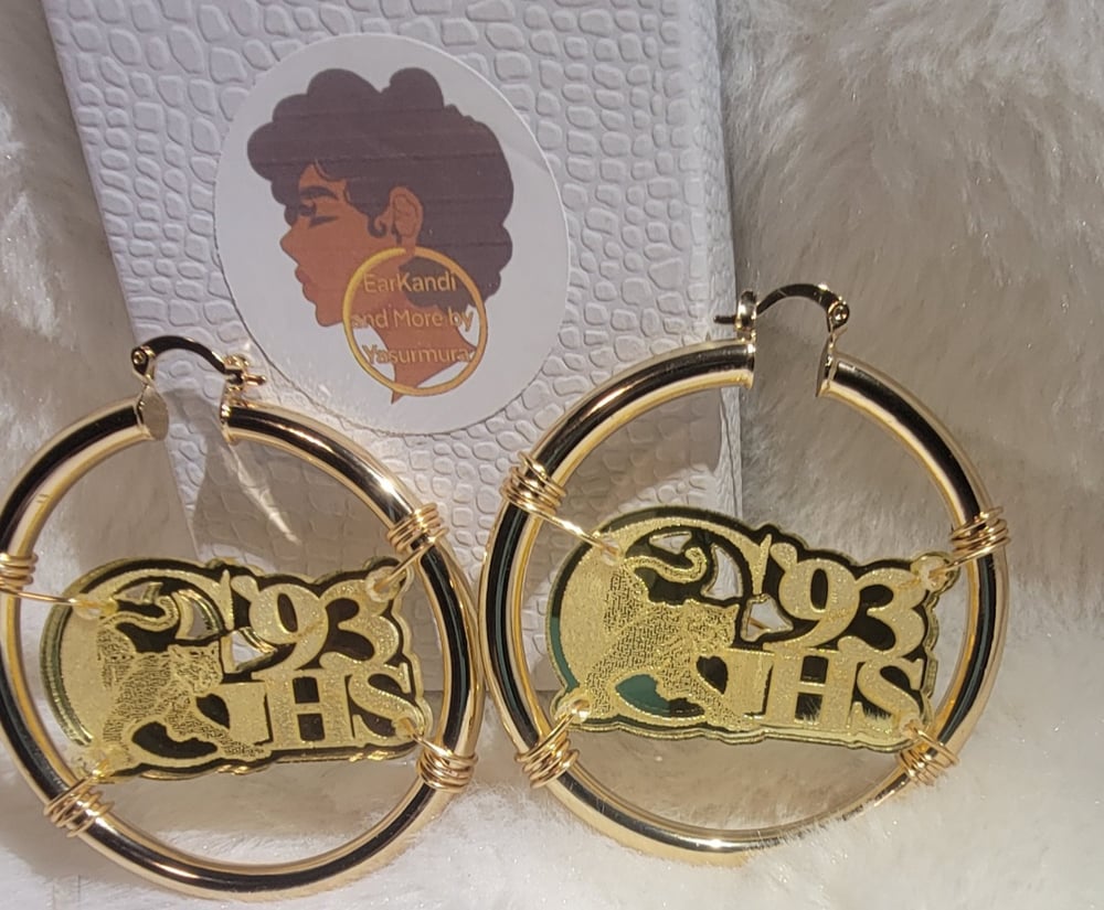 Image of Logo  Earrings 
