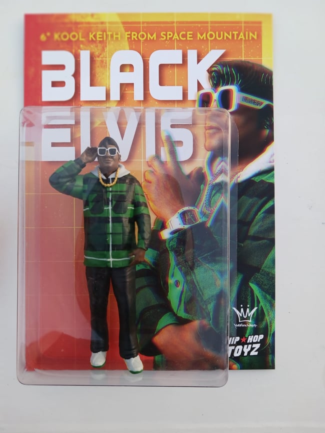 6" BLACK ELVIS aka KOOL KEITH 