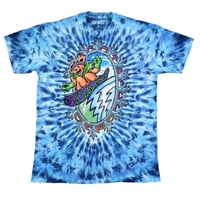 Image 1 of SNOWBOARD BEARS GRATEFUL DEAD TIE DYE SHORT SLEEVE 