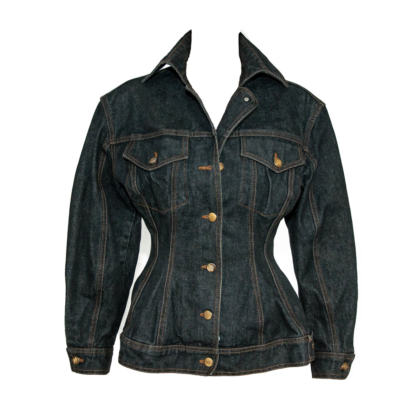 Jean Paul Gaultier Corset Denim Jacket † Ruder Than The Rest