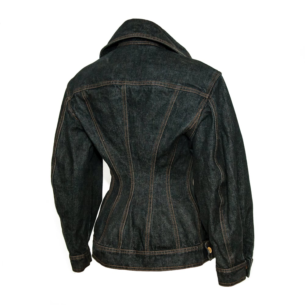 Image of Jean Paul Gaultier Corset Denim Jacket