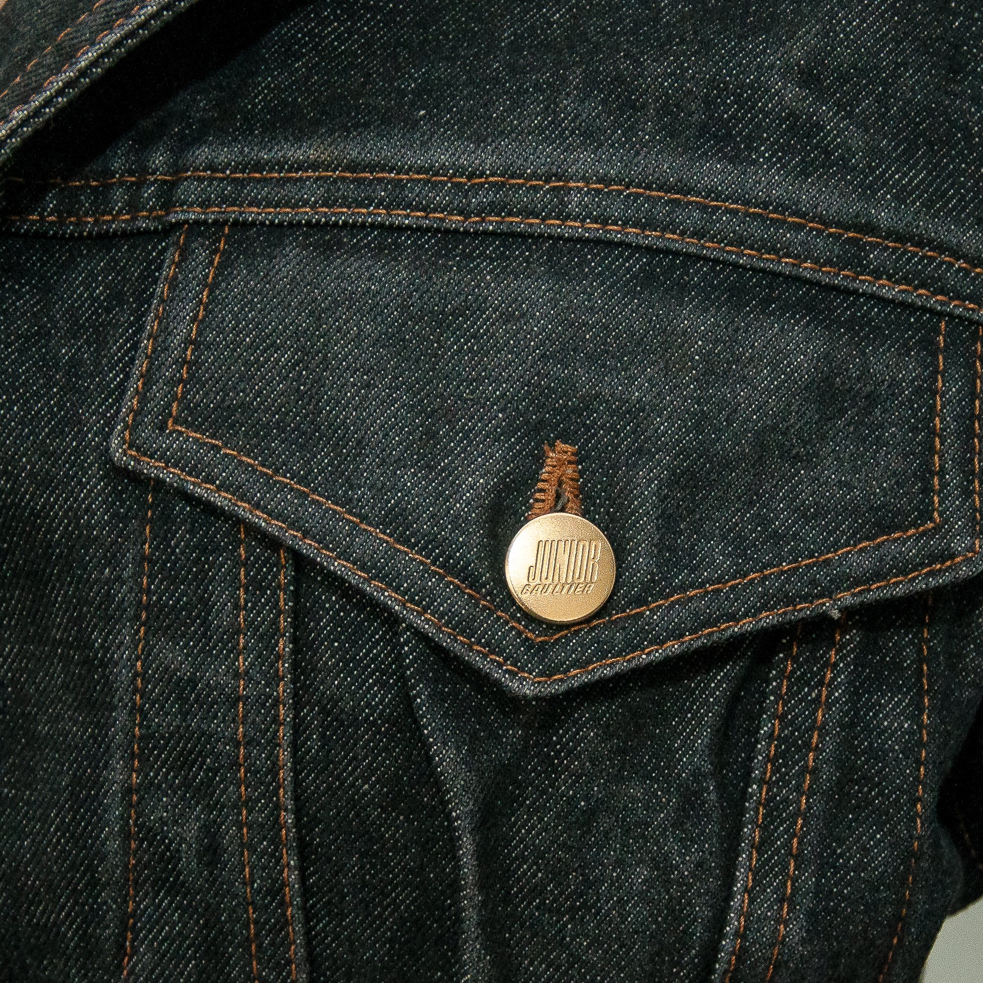 Image of Jean Paul Gaultier Corset Denim Jacket