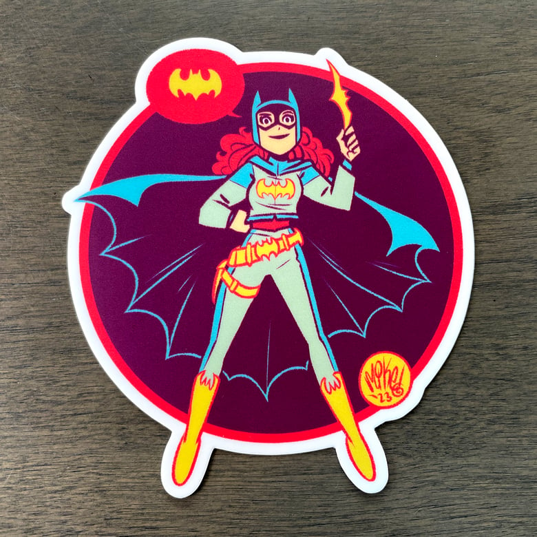 Image of Batgirl Vinyl Sticker