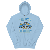 The Icon University "School Spirit" Hoodie (Light Blue)