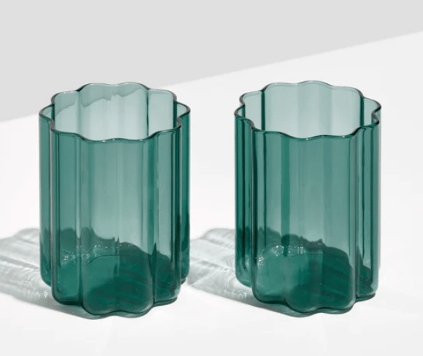 Image of Ruffled Glassware