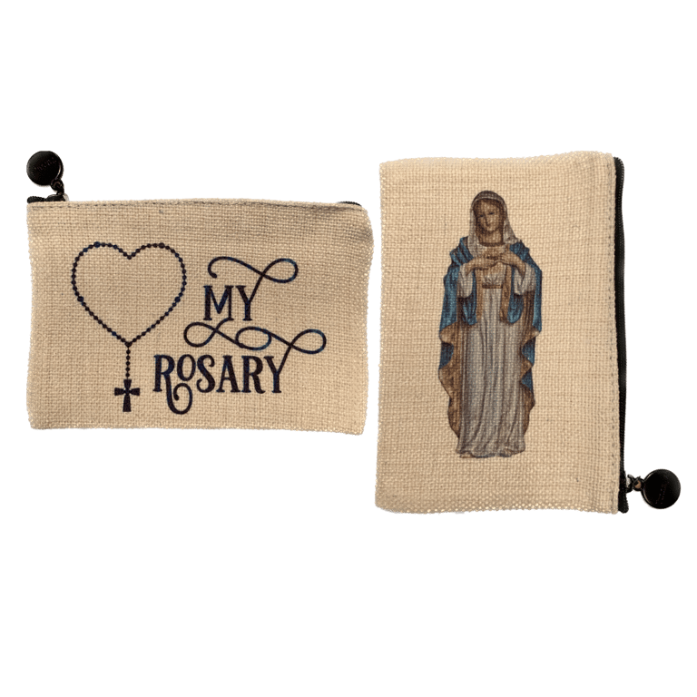 Zippered Linen Bag - Small