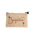 Zippered Linen Bag - Small Image 3