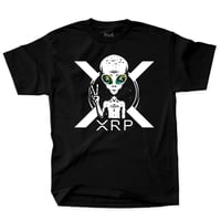 Image 1 of XRP Alien - Black Tee