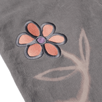 Image 2 of Corduroy Flower Pants