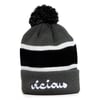 Vicious Beanie - Gray & Black