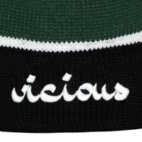 Image 2 of Vicious Beanie - Olive Green & Black