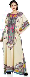  Kaftan Dress Tunic Long Maxi Kimono Caftan Gown Nightdress Beach