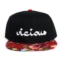 Image 2 of Vicious Snapback - Red Floral