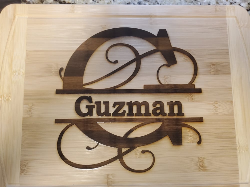 Image of Monogram Cutting Board 
