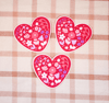 Honeypuff Hearts Floral Sticker