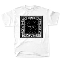 Image 1 of Vicious Paisley - White Tee
