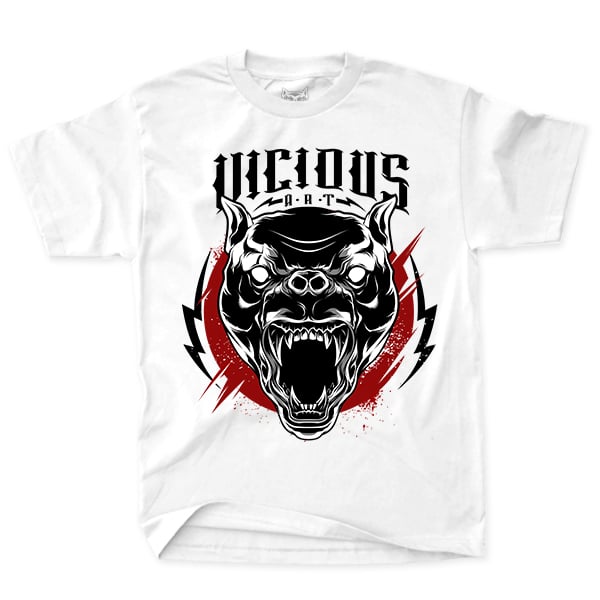 Unleash the Beast (Red) - White Tee