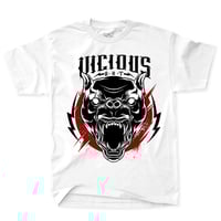 Image 1 of Unleash the Beast (Red) - White Tee