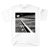 Stay on Tracks - White Tee