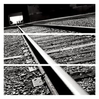 Image 2 of Stay on Tracks - White Tee