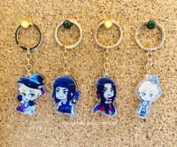 Image 2 of Halloween Baji & Chifuyu Acrylic Charms & Stickers