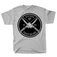 Image 1 of Trust No One - Heather Gray Tee
