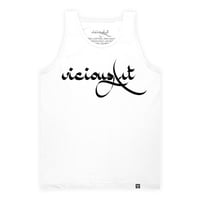 Image 1 of Vicious Wordmark Logo - White Tank