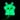 Alien Dog Glow in the Dark Sticker