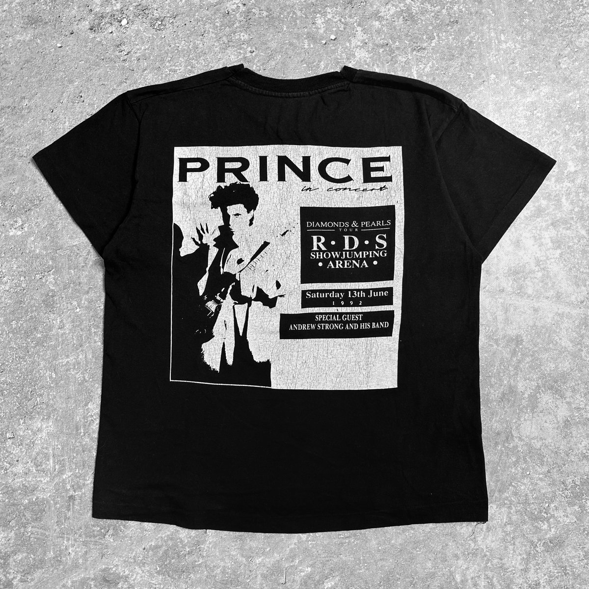 Rare* Prince 1992 'Diamonds And Pearls' R.D.S. T-Shirt | NLVintage