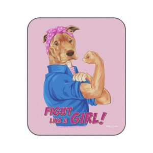 Image of 'Fight Like a Girl' Picnic Blanket