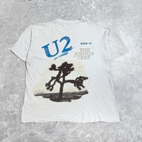 Image 2 of U2 1987 ‘The Joshua Tree’ White Bootleg T-Shirt
