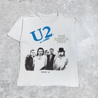 Image 1 of U2 1987 ‘The Joshua Tree’ White Bootleg T-Shirt