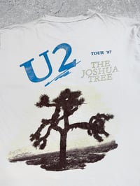 Image 5 of U2 1987 ‘The Joshua Tree’ White Bootleg T-Shirt