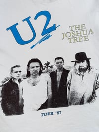 Image 4 of U2 1987 ‘The Joshua Tree’ White Bootleg T-Shirt