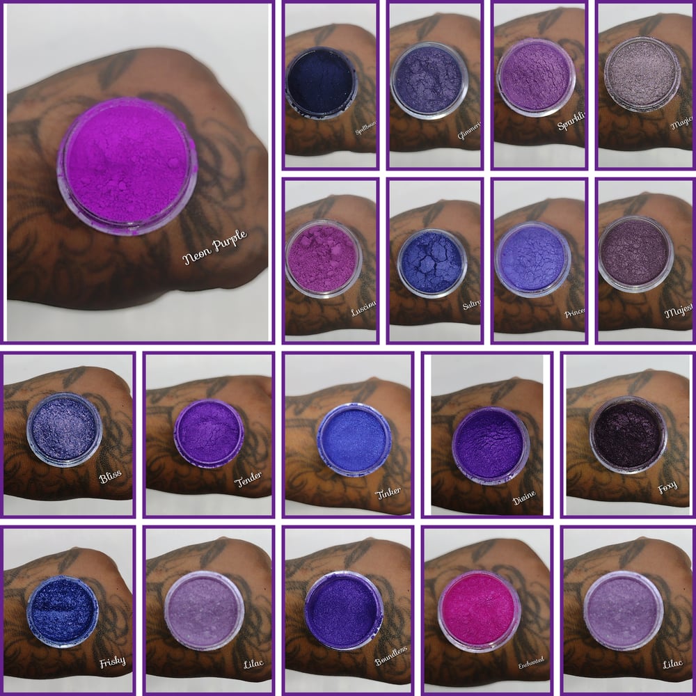 Purple Passion Loose Pigment Stack