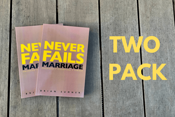 Image of 2 PACK "NEVER FAILS" Book.