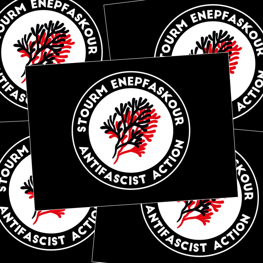 Image of Autocollants "Algues antifascistes / Bezhin Enepfaskour"