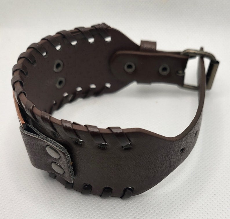 Valhalla Leather wristband 