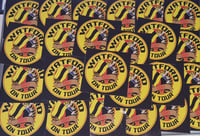 Image 1 of Pack of 25 8x8cm Watford On Tour Football/Ultras Stickers.