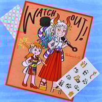 Image 2 of Nami and Yamato Print - 8" x 10"