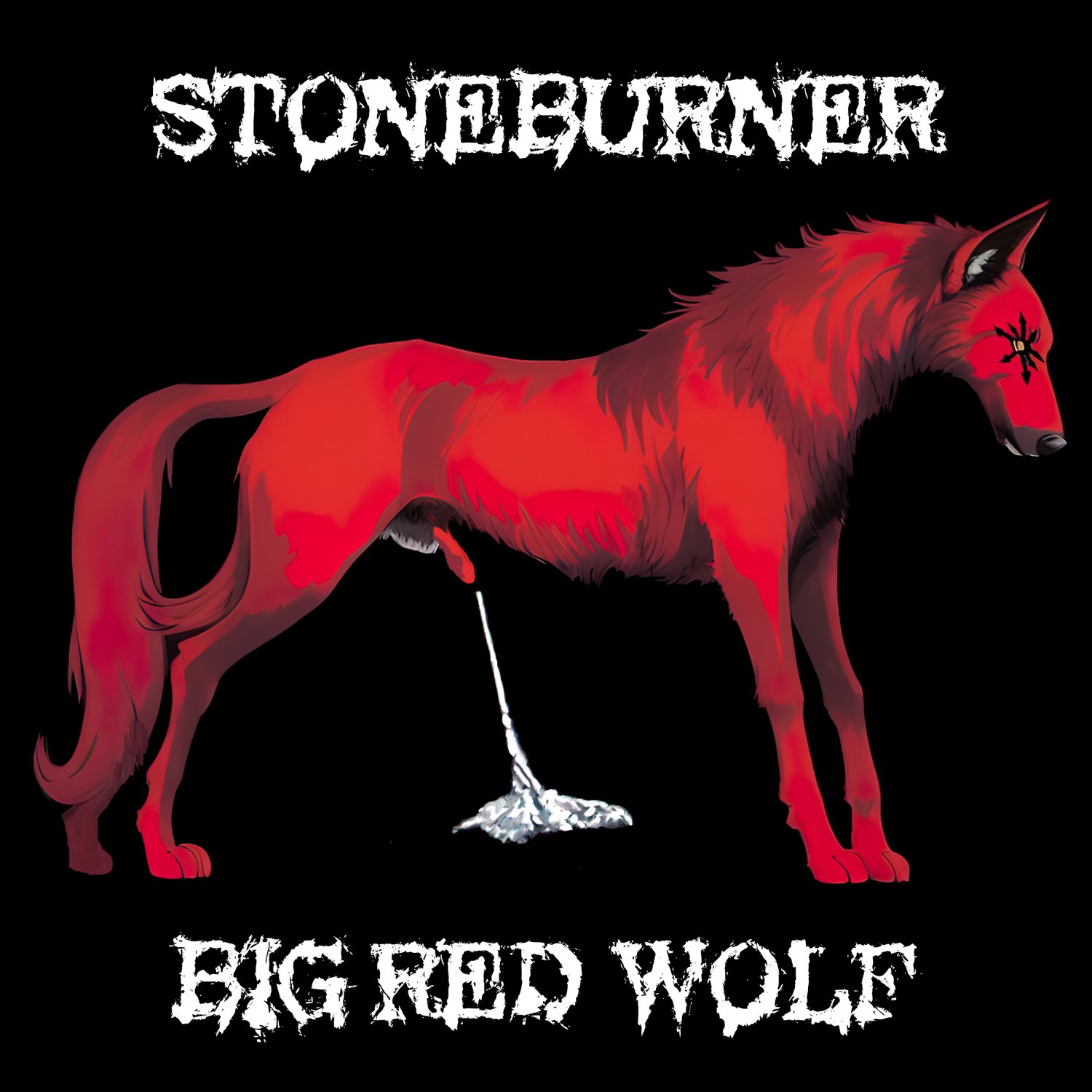 Stoneburner - Big Red Wolf shirt